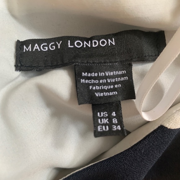 Maggie London Colorblock Dress - Picture 2 of 4